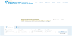 Desktop Screenshot of medina-reisen.de